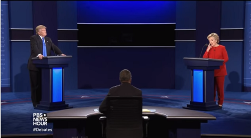 Trump and Clinton on race and police in first presidential debate