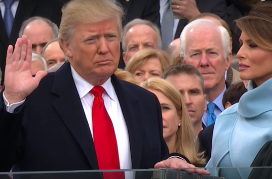 Donald Trump sworn in as 45th president