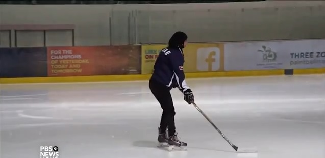 How one female ice hockey player from the United Arab Emirates is living her dream