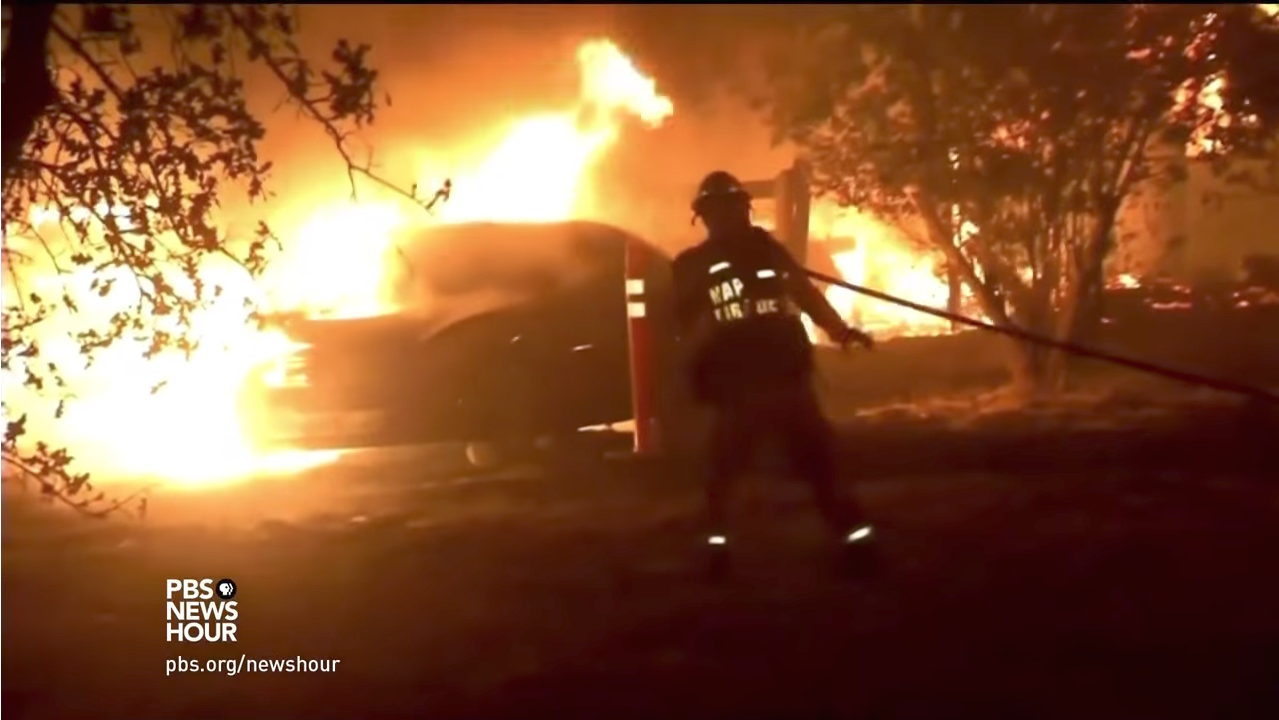 California’s blazes result in deadliest week of wildfires in recorded state history