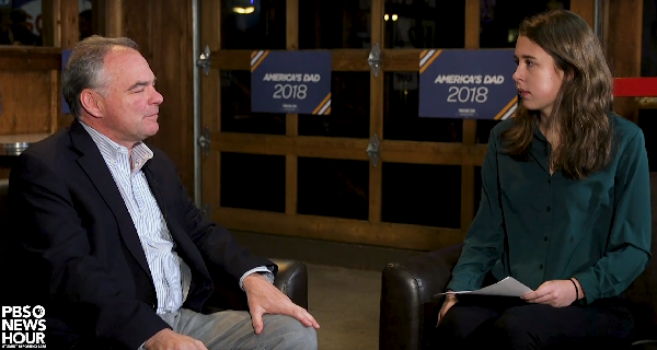 Teen reporters interview Senate candidates about gun control and immigration