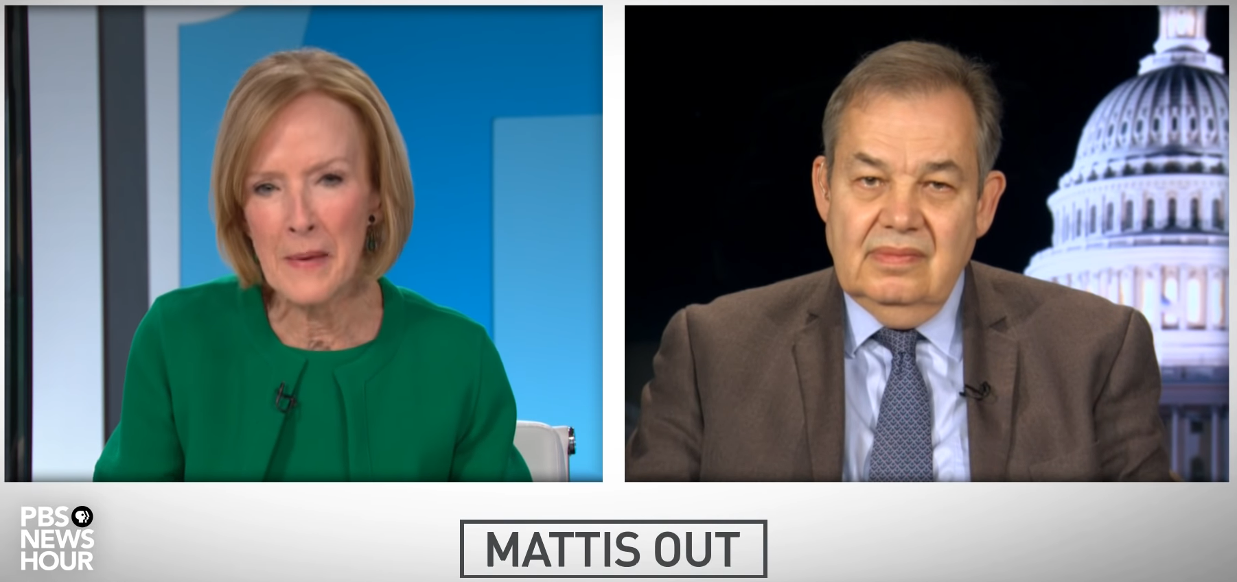 Defense Secretary Mattis departs President’s cabinet