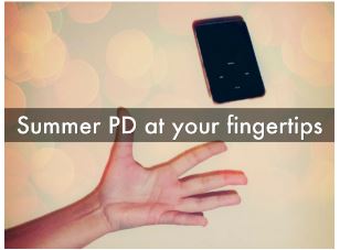 Free Summer PD - Blog