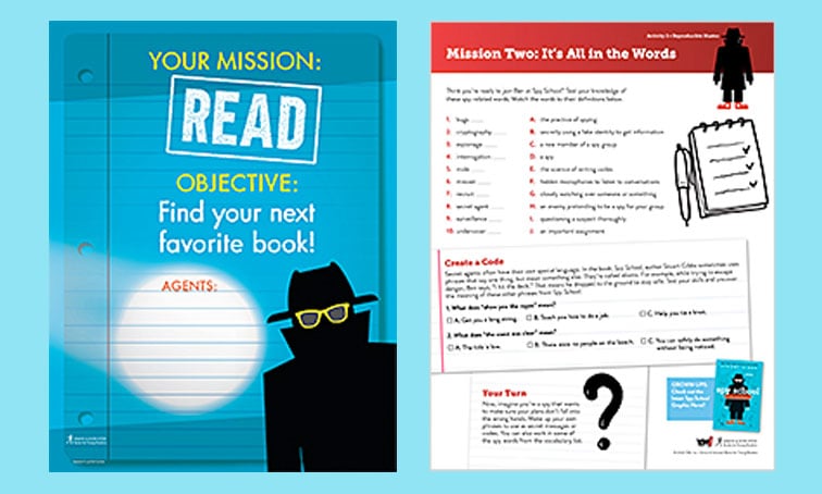 A Secret Learning Mission — Activities Inspired by Stuart Gibbs' Spy School 