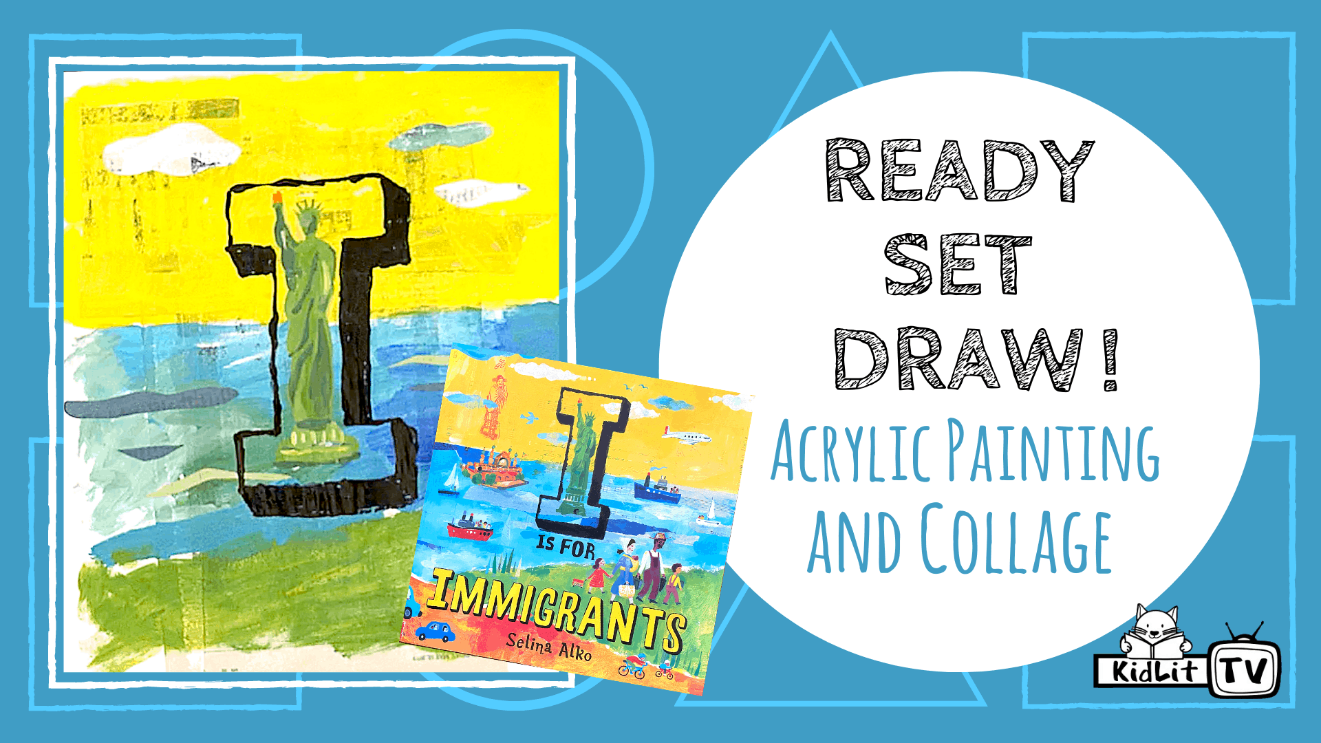 Ready Set Draw! with Selina Alko I IS FOR IMMIGRANTS