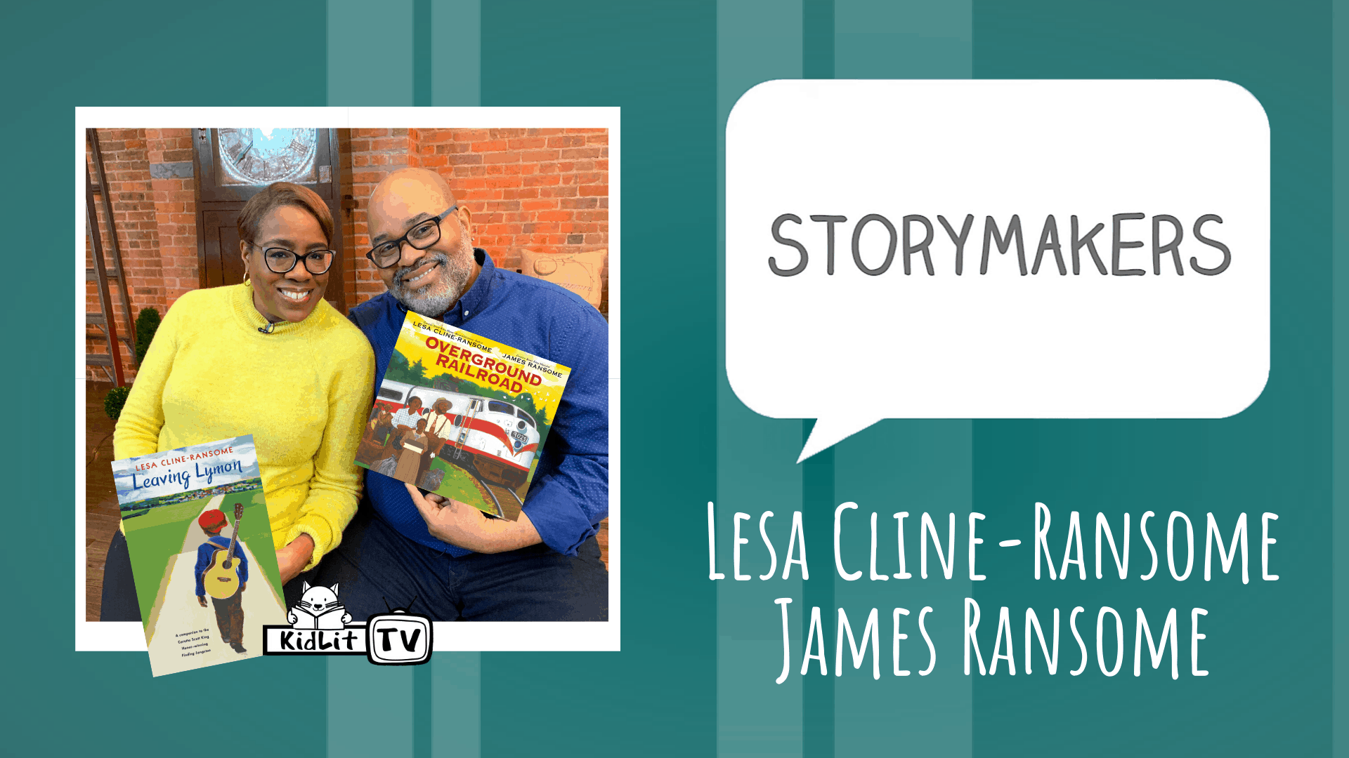 StoryMakers with Leslie Cline-Ransome and James Ransome