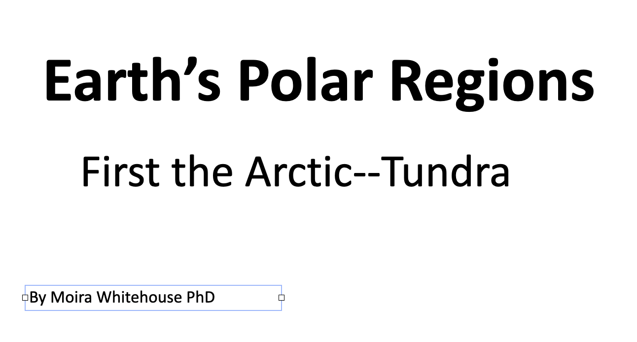 Earth's Polar Regions