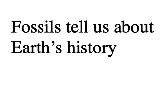 Fossils Tell About Earth's History  (tech) .pptx