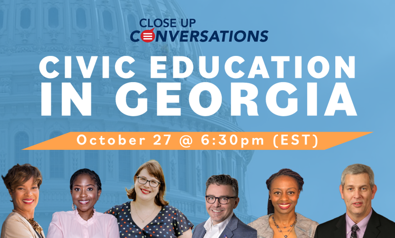 Close up Conversations:  Civic Education In Georgia