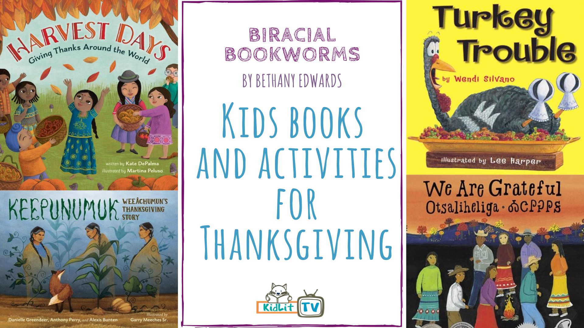 Kids Books and Activities for Thanksgiving