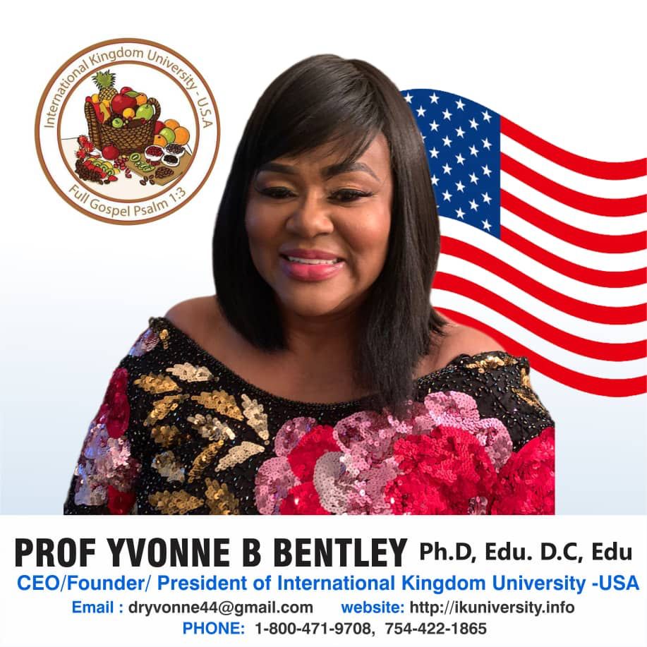 Dr Yvonne B Bentley
