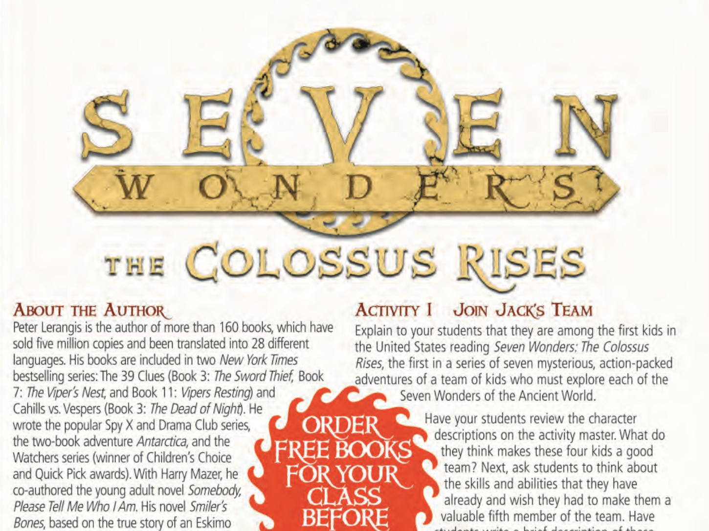 Seven Wonders - The Colossus Rises