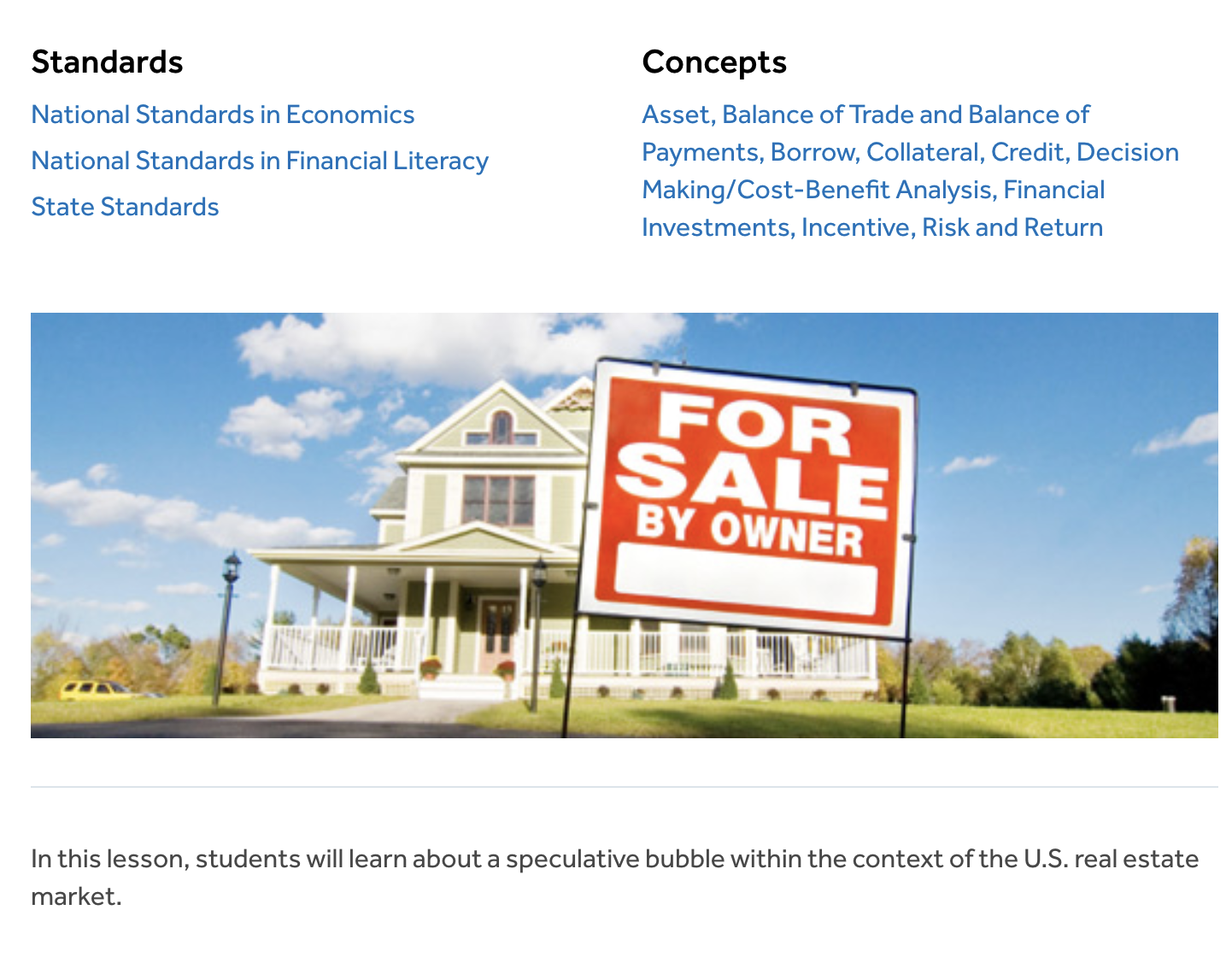 Pop Goes the Housing Bubble