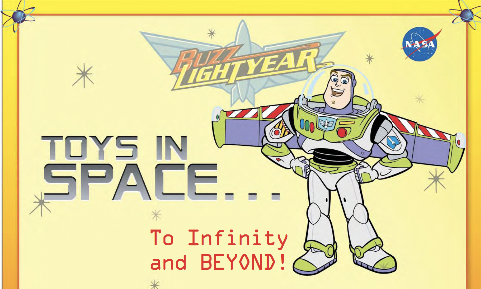 Buzz Lightyear Toys in Space Activity