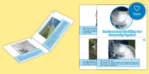 Hurricane Ian: Rebuilding Our Community Together Printable Book