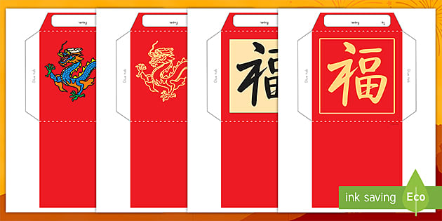 Chinese New Year Money Envelope Craft