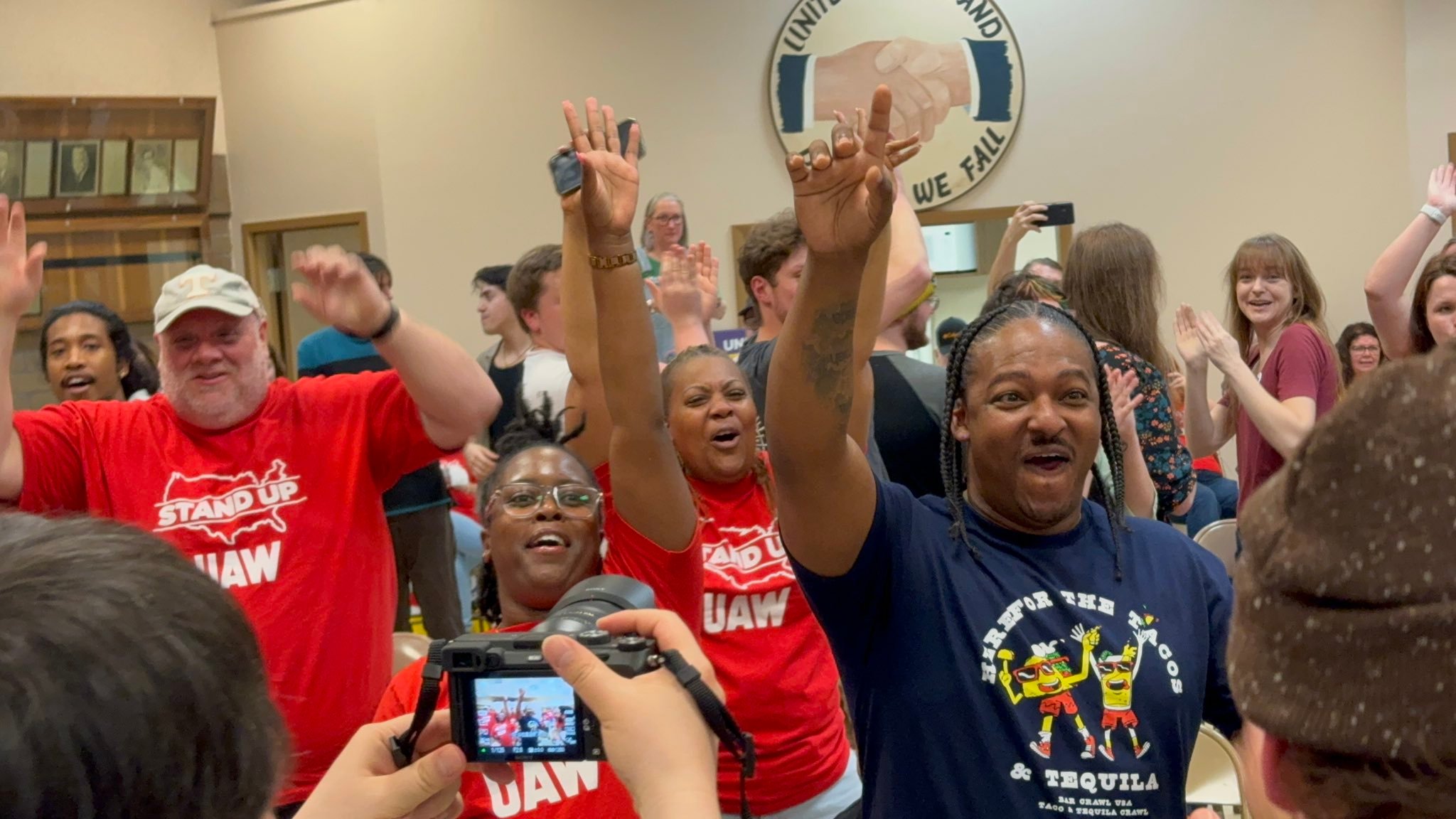 Tennessee Volkswagen Plant Unionizes in Breakthrough for United Auto Workers