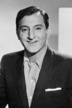 A black-and-white photo of Danny Thomas, celebrated Arab American entertainer and philanthropist.