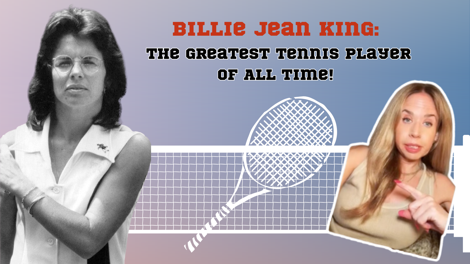 Billie Jean King: A History Chat with Sari Beth Rosenberg