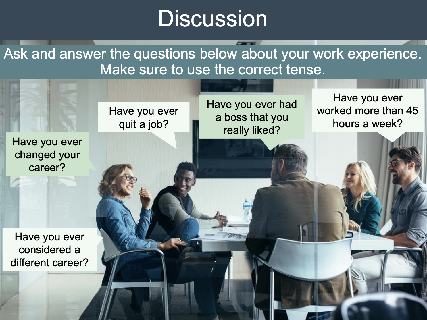 Business English Lesson Job Role & Responsibilities 2