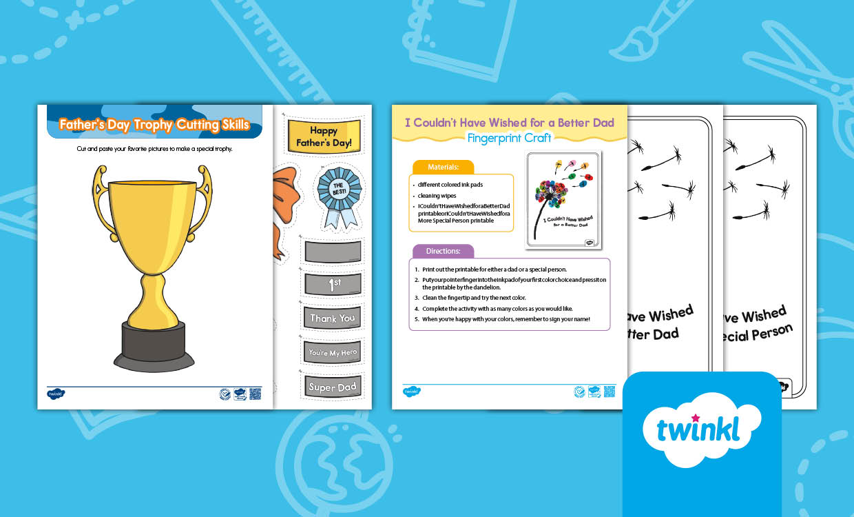 Fathers Day Activity Pack PK-K