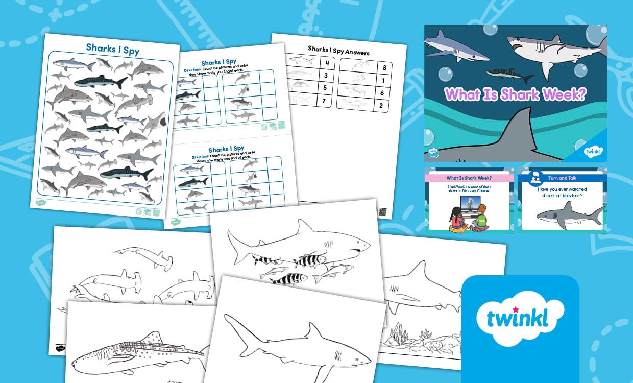 Shark Week Resources for PK-K