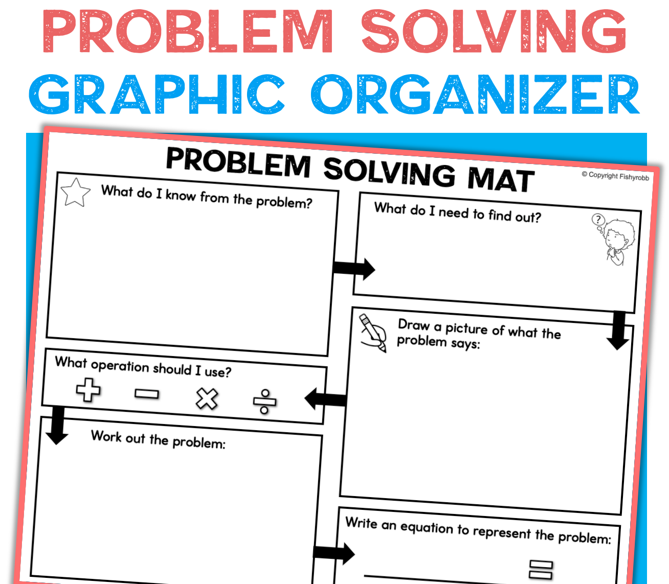 Word Problem Solving Graphic Organizer