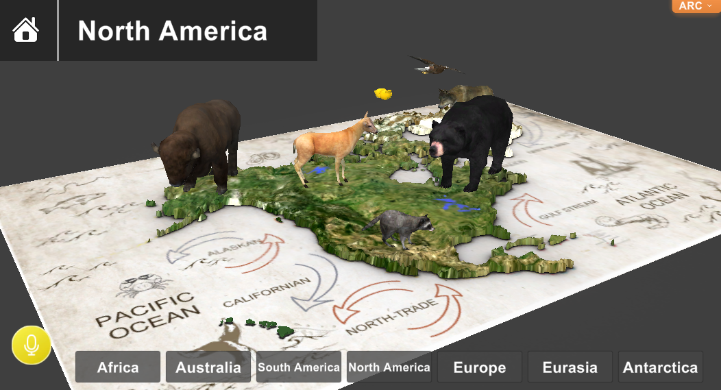 Discovering Animals and Their Habitats with AR