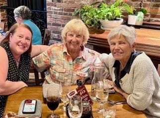 Amber Chandler and friends