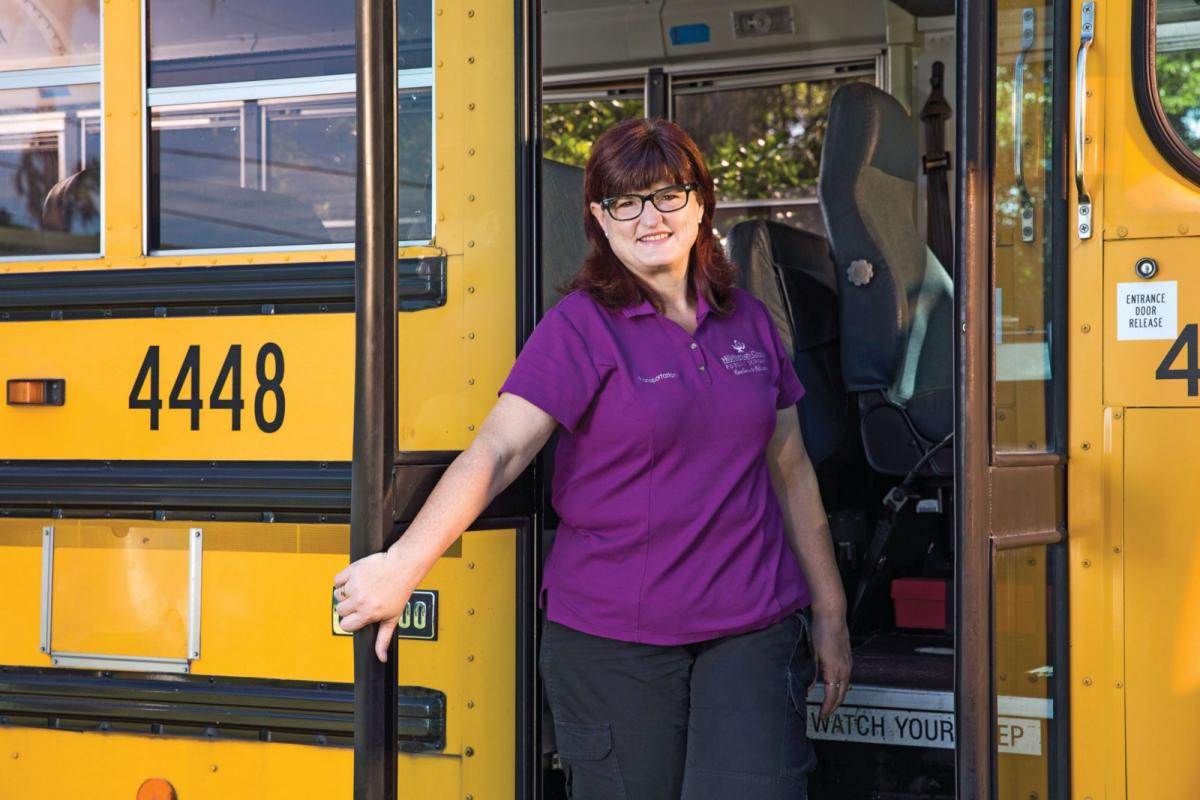 Paraprofessional Support Staff School Bus driver