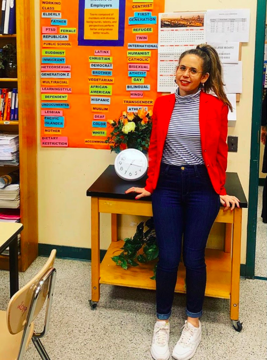 Sari Beth before quarantine