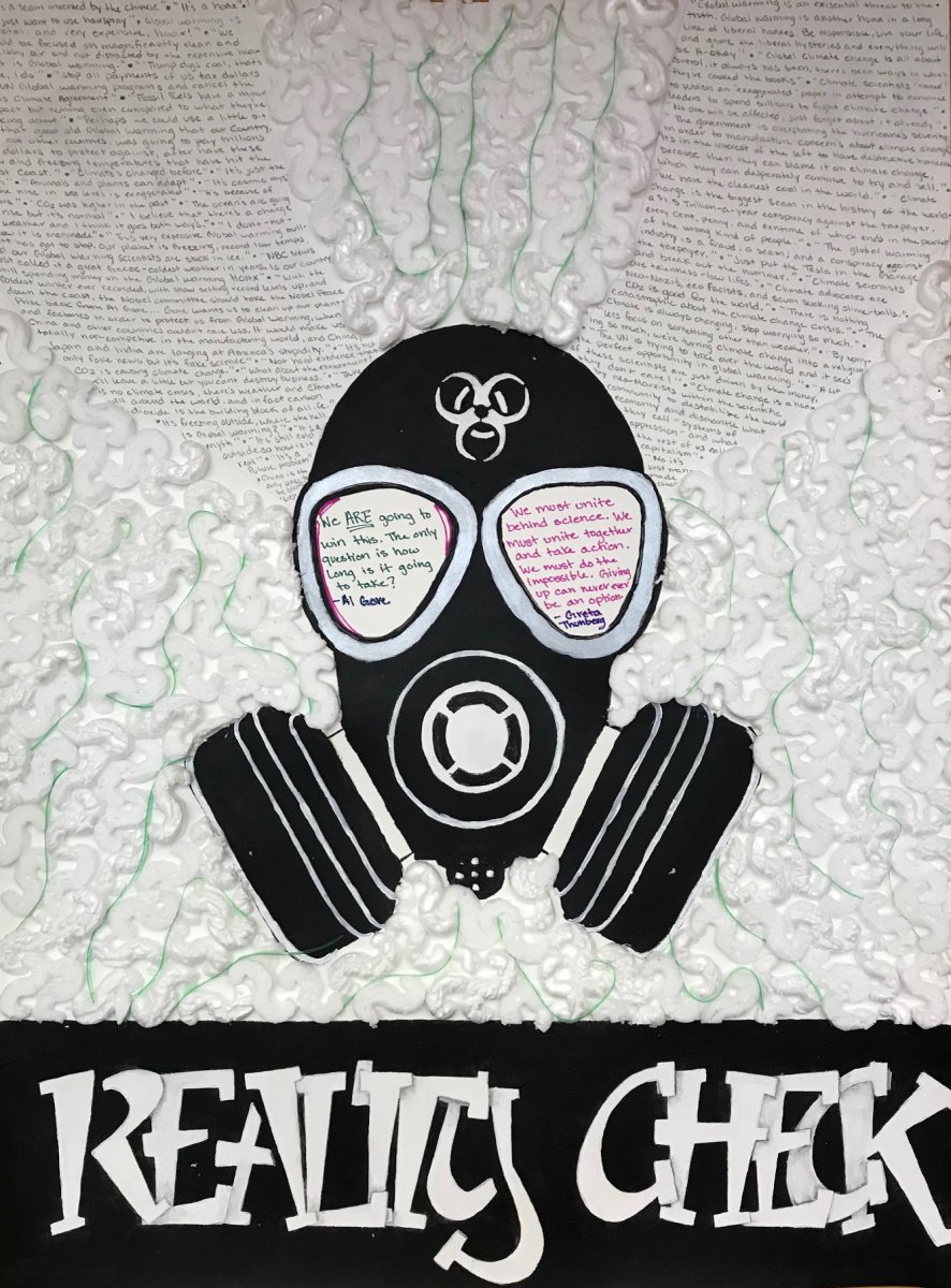 student climate change art