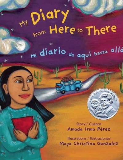 books about immigration my diary from here to there mi diario de aqui hasta alla