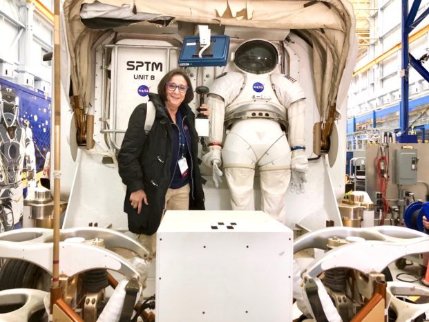 Space science educator attending Space Exploration Educators Conferences