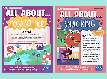 All About Nutrition and Physical Activity — from the National Pork Board