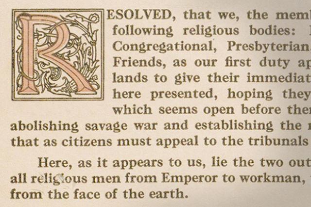 Arguments Against Militarization and War (worksheet)