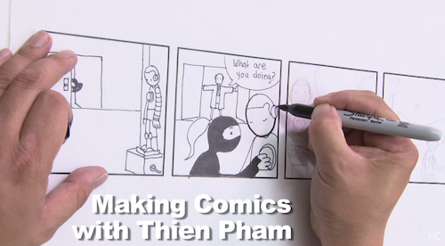 Drawing Comics with Thien Pham