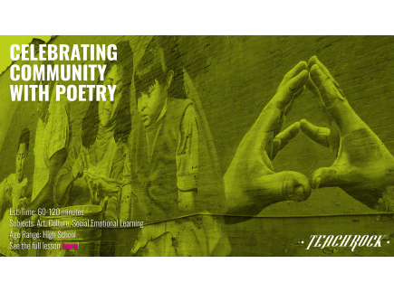 Distance Learning Packs:  Celebrating Community with Poetry
