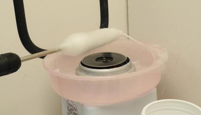 Cotton candy machines: new spin on nanotechnology