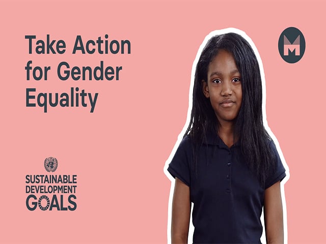 Take Action for Gender Equality | Sustainable Development Goal 5 | (Ages 5 - 11)