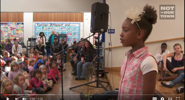 The Not In Our School Student-Led Bullying Prevention Assembly Kit