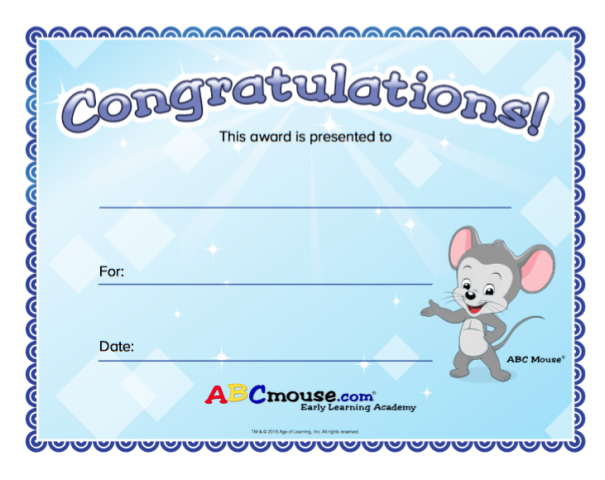 Sticker Charts and Certificates Collection