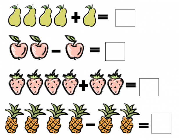 Addition and subtraction handout