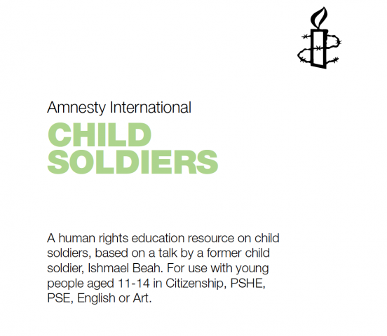Human rights education: Child Soldiers