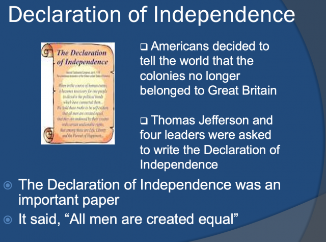 The American Revolution