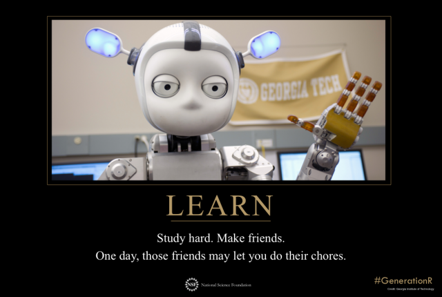 Robot Motivational Posters - Available Now! FREE! 