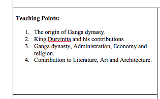 The south India- The Gangas