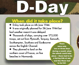 D-Day - Information text