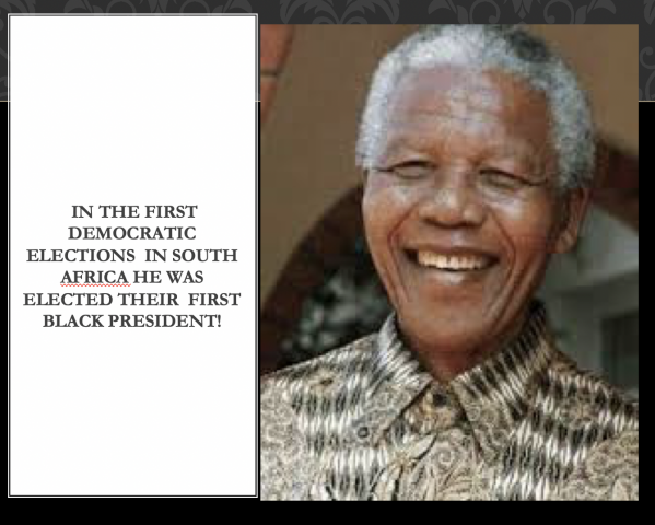 Nelson Mandela Biography Powerpoint