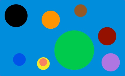 Experiment with Colored Lenses